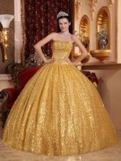 Sequined Quinceanera Dresses