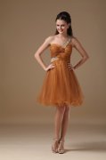 Rust Red Pageant Dresses
