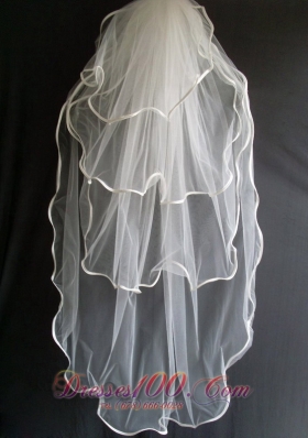 Four Layers Tulle Wedding Veils