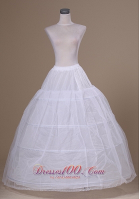 Fashionable Tulle and Organza Floor-length Wedding Petticoat