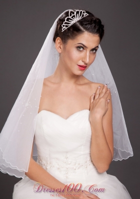 Simple Alloy With A Reversed Sweetheart Decorates Tiara