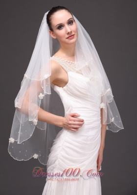 Two-tier Tulle Graceful Wedding Veil