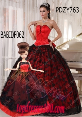 Cute Princesita Style Matching with Classical Quinceanera Dress