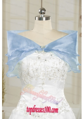 Summer Beading Baby Blue Gorgeous Shawls