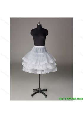 Custom Made Organza Mini length Prom Petticoat with Lace