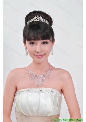 Gorgeous Alloy With Rhinestone Ladies Jewelry Sets
