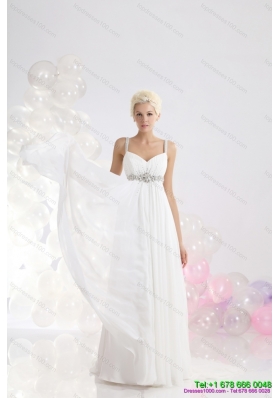 2015 Top Selling Empire Wedding Dresses with Beading
