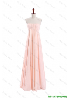 Clearence Empire Strapless Ruching Prom Dresses for Homecoming