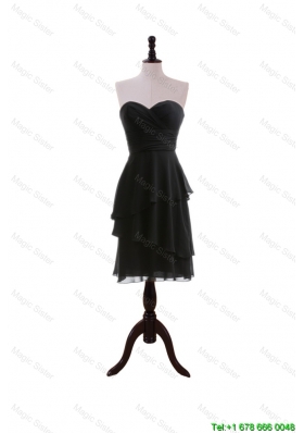 Clearence Empire Sweetheart 2015 Summer Prom Dresses with Ruffled Layers
