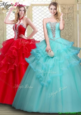 Perfect Sweetheart Quinceanera Dresses with Beading and Ruffles