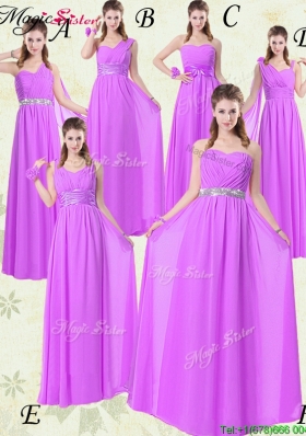 2016 Wonderful Empire Ruching Bridesmaid Dresses for Fall