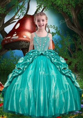 Pretty Straps Beading 2016 Pretty Straps Beading 2016 Little Girl Pageant Dresses