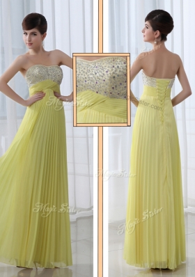 Low Price Sweetheart Floor Length Beading Best Selling Prom Gowns for Graduation