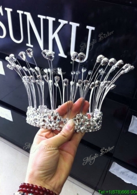 2017 Elegant Tiaras with Beading