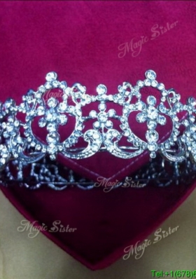 Perfect 2017 Silver Tiaras with Beading