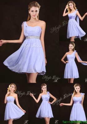 2017 Perfect Empire Lavender Short Prom Dress in Chiffon