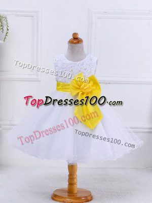 Sleeveless Bowknot Zipper Custom Made