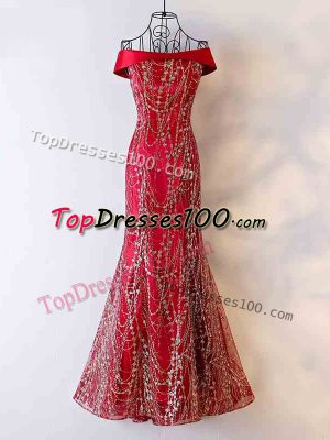 Fantastic Chiffon Sleeveless Floor Length Prom Gown and Beading