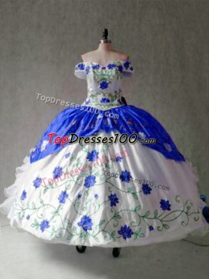 Organza and Taffeta Cap Sleeves Floor Length 15 Quinceanera Dress and Embroidery and Ruffles