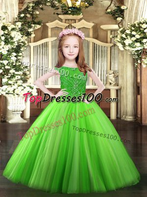 Floor Length Ball Gowns Sleeveless Casual Dresses Zipper