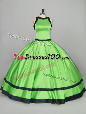 Scoop Neckline Ruching Sweet 16 Dresses Sleeveless Zipper