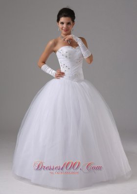 Sweetheart Ball Gown Wedding Dress With Ball Gown Beaded Bodice In Alta Loma California