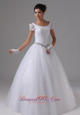 Scoop For 2013 Wedding Dress Short Sleeves Ball Gown Lace In Anaheim California