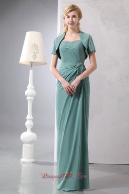 New Cheap Lemon Green Sweetheart Floor-length Bridesmaid Dress Column Chiffon Sequins