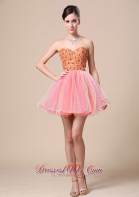 2013 Sweetheart For Custom Made Prom Dress with Beaded Bodice Organza