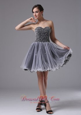 2013 Custom Made Sweetheart Short Prom Dress In Baldwin Park California Beaded Bodice Organza