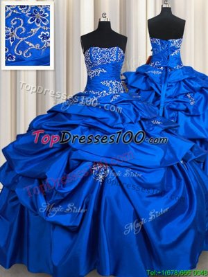 Captivating Four Piece Hot Pink Sleeveless Floor Length Beading and Ruffles Lace Up Quinceanera Gown