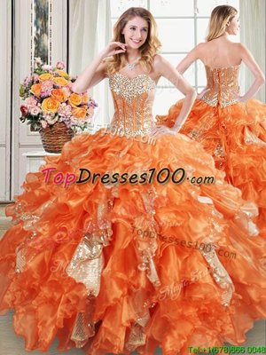 New Arrival Three Piece Lavender Ball Gowns Sweetheart Sleeveless Tulle Floor Length Lace Up Beading Quinceanera Dresses