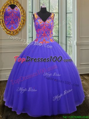 Custom Design Yellow Green Tulle Lace Up 15th Birthday Dress Sleeveless Floor Length Beading