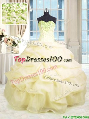Fitting 15 Quinceanera Dress Military Ball and Sweet 16 and Quinceanera and For with Beading and Ruffled Layers Sweetheart Sleeveless Lace Up
