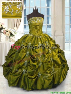 Great Sleeveless Beading and Ruffled Layers Lace Up Quince Ball Gowns