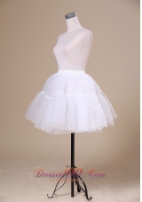 2013 New Arrival White Mini-length Petticoat