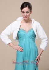 Elegant Special Occasion Wedding / Bridal Jacket With Long-Sleeves