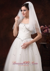 Two-tier Tulle Graceful Wedding Veils