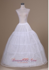 Fashionable Tulle and Organza Floor-length Wedding Petticoat