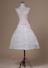 White Tulle Mini-length Petticoat