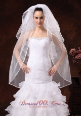 Beautiful Four-tier Organza Wedding Veils