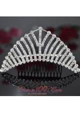 Lovely Alloy With Rhinestone Tiara