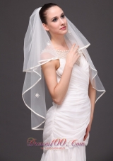 Two-tier Tulle Graceful Wedding Veil