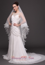 Two-tier Organza Bridal Veil On Sale