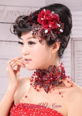 Bridal Headpieces With Beading Embellishment