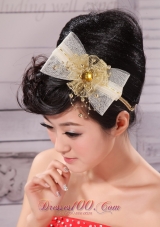 Bowknot and Rhinestone For Lovely Headpieces
