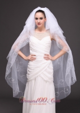 Embroidery With Tulle Bridal Veil On Sale