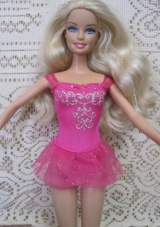Sexy Short Handmade Mini-length Embroidery With Beading Party Dress For Barbie Doll