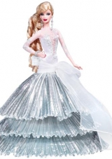 Elegant Party Dress With Special Made to Fit the Barbie Doll