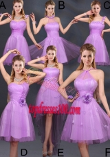 The Super Hot Lilac A Line Bridesmaid Dresses